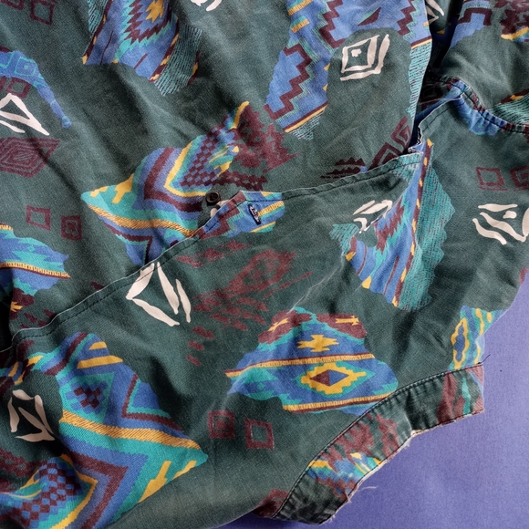 Vintage 1990s Frontier Series Southwestern Shirt - Picture 4 of 7